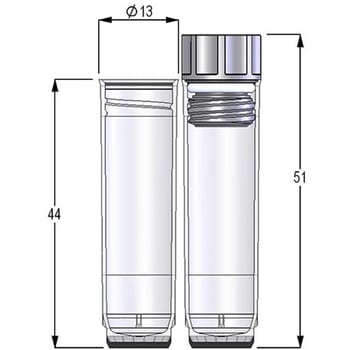 2Dバーコード付クライオチューブ Internal thread 4.0mL - Micronic Europe B.V.