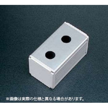SBOX8080穴2ケ等Φ22.5/防水1点 SUS(エスユーエス)