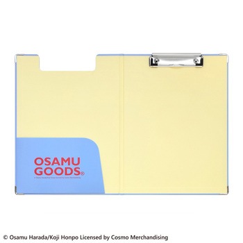 OSAMU GOODS クリップボード ブルー/アイボリー セントレディス