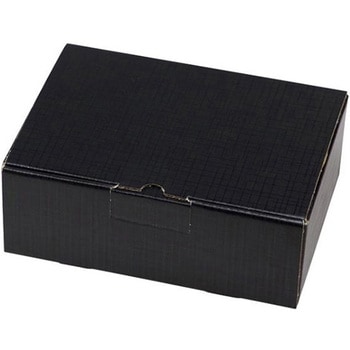 贈答箱 はっ水宅配箱 黒 9cm 100枚 ヤマニパッケージ