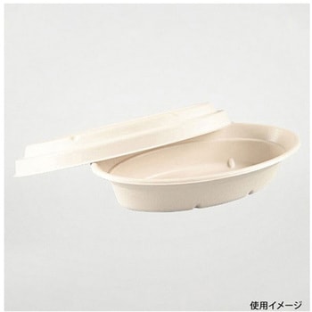 BB竹バガスC-2ラミ本体 クラフト色 50枚×12パック入 PackStyle(パックスタイル)