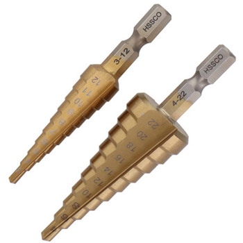 trad TRADコバルトステップドリル2P STP-322S 三共コーポレーション