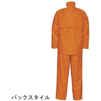 雨衣 ナダレスキヤデイ ブライトオレンジ L ジンナイ