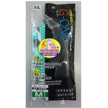 G-ONE指先指叉補強天然ゴムすべり止め M 丸和ケミカル