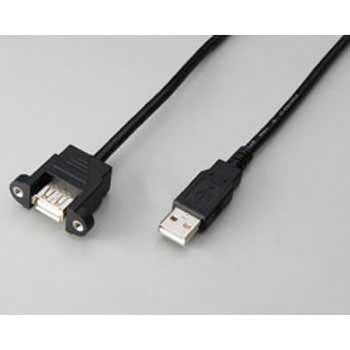 C1K-112P �ʐM�����P�[�u��USB2.0�p�p�l���}�E���g�^�C�v SUS(�G�X���[�G�X) 84387555