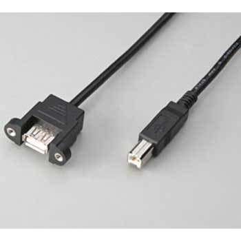 C1K-103P �ʐM�����P�[�u��USB2.0�p�p�l���}�E���g�^�C�v SUS(�G�X���[�G�X) 84387564