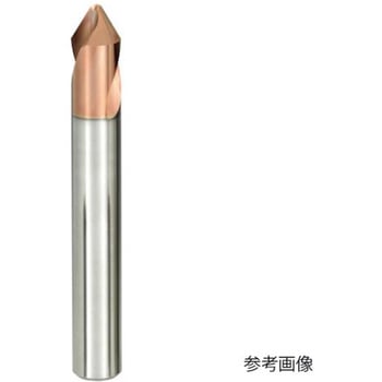 DLE センタリング・面取り加工用 リーディング超硬ソリッドドリル 外部給油形 90° 2.mm DP102A 三菱マテリアル