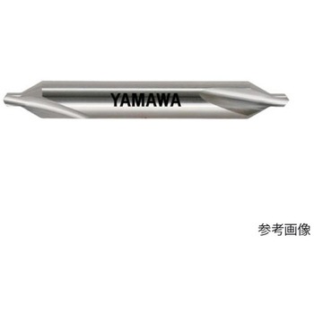 弱ねじれ溝A形60° センタ穴ドリル CD-S 5X60°X11 - YAMAWA(ヤマワ/弥満和製作所)