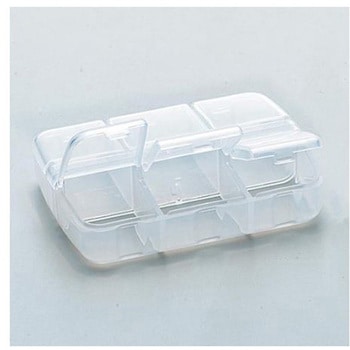 90x67x23mm 小物ケース 6コマ - リングスター