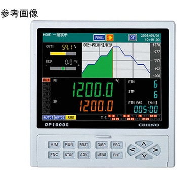 グラフィック形プログラム調節計 H144×W144×D252mm DPシリーズ CHINO(チノー)