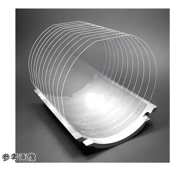 8インチ石英ウェハ 両面ポリッシュ研究用 25枚入 アズワン