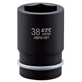 1"DRx38mm ホイールナット用インパクトソケット 薄肉 エスコ