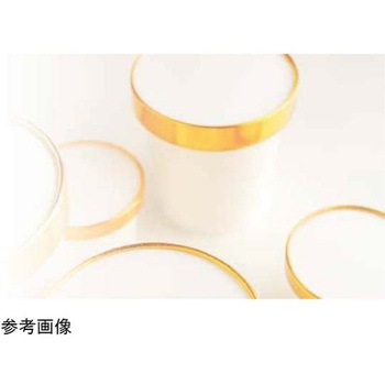 紙蓋 無地 ゴールドリング 裁ち落し 122.0mm 750枚入 アズワン