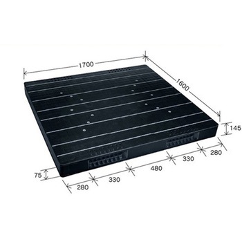 リスパレット JCKタイプ タイプ：両面使用型 R-リバーシブルタイプ 表・裏同形状 外寸 mm ：1600×1700×145 岐阜プラスチック工業(RISU/リス)
