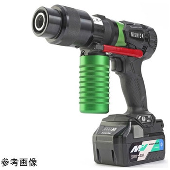 充電式油圧ノッチングパンチ 西田製作所