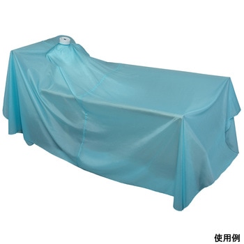 0846 ベッド用 カット専用クロス ブルー エクセル