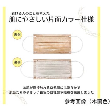 極 KIWAMI マスク アソートパック 紅梅色/錫色/京藤色/翡翠色/木蘭色セット ふつうサイズ 5枚×120袋入 前田工繊