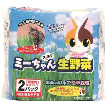ミーちゃんスッキリ生野菜 2パック×10袋入 イデシギョー