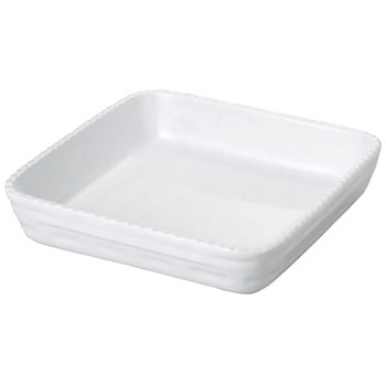 ヴァッサーノ 白磁スタック正角形26cm - ヴァッサーノ