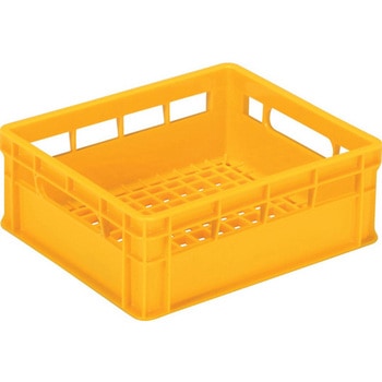 ミルククレート MI-20 イエロー - アズワン