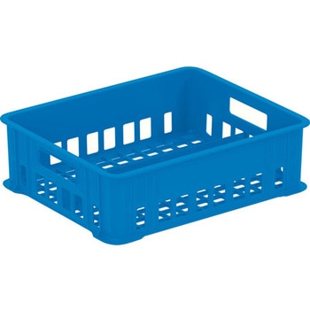 ミルククレート YM-24 ブルー アズワン