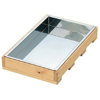 18-0 木枠付羊かん舟 尺2寸×7寸×H1.5寸 アズワン