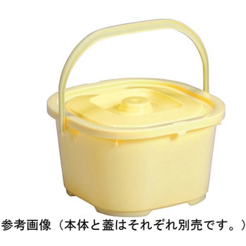 サンコータル 角3.5K-2 蓋 クリーム アズワン