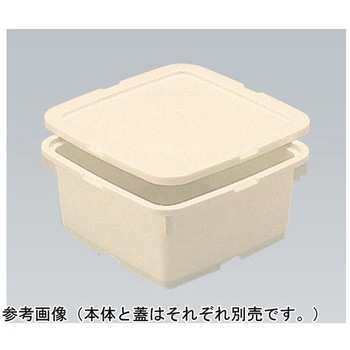 サンコー樽蓋 角 2.5K，3.5K クリーム - アズワン