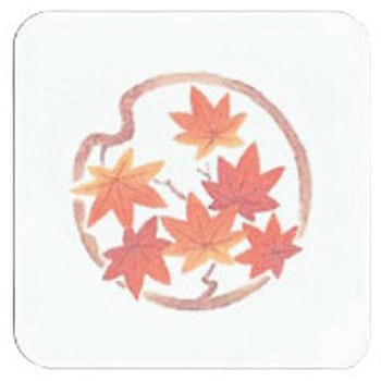 花雅コースター もみじ 9～11月 100枚入 角 アーテック[学校教材・教育玩具]