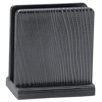 樹脂製メニュー立て 黒 マイン