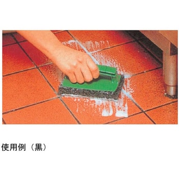 3M ハンドブラシ 手作業用ホルダー付 緑 3M(スリーエム)