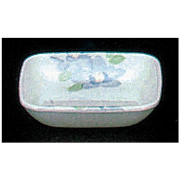 メラミン「はるな」シリーズ 角新香皿 - 関東プラスチック工業