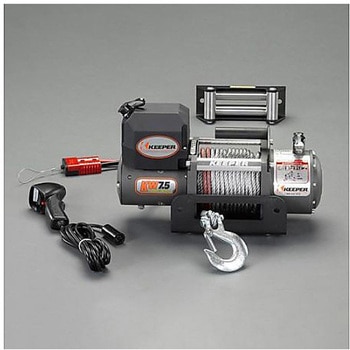 DC12V/3402kg 電動ウィンチ 直流 アズワン