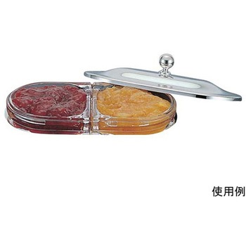 UK 18-8 ロイヤルジャム&ママレードホルダー小判型 - YUKIWA(ユキワ/三宝産業)