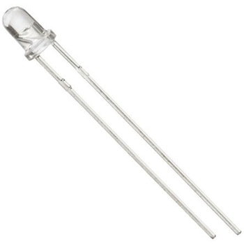 Wurth Elektronik LED， 黄， スルーホール実装， 3 mm 砲弾型 (T-1)， 151033YS03000 WURTH ELEKTRONIK