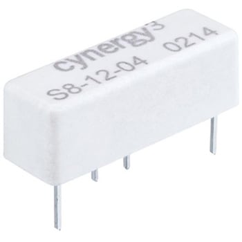 Sensata Cynergy3 リードリレー 12V dc SPST MAX:1 A S8-1204 Sensata / Cynergy3