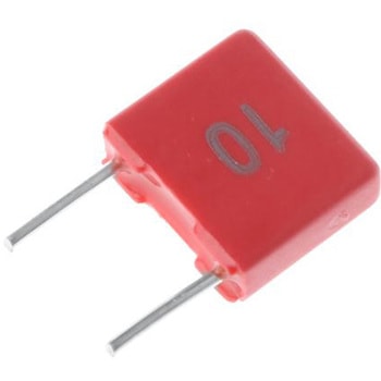 WIMA フィルムコンデンサ，63 V ac， 100 V dc，22nF，±10% - WIMA