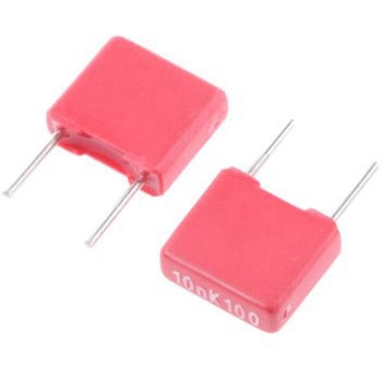 WIMA フィルムコンデンサ，63 V ac， 100 V dc，10nF，±10% WIMA