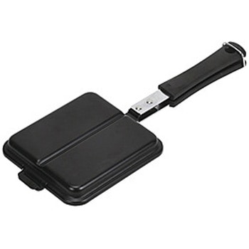 ホットグリル IH対応鉄製ホットサンドメーカー 仕切付 パール金属