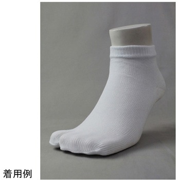 祭りだゾー指又付 白 19-21cm FUKUTOKU(福徳産業)
