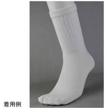 消臭サポーター指又付しろ 4足組 福徳産業