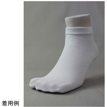 祭りだゾー指又付 白 25-27cm FUKUTOKU(福徳産業)