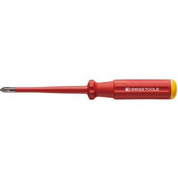 スイスグリップクラシックハンドルタイプ 先端スリム形状 絶縁プラスドライバー #4 全長320mm PB SWISS TOOLS(ピービースイスツールズ)