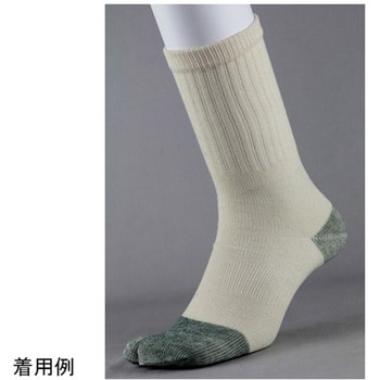 職人氣塾ソックス指又付4足組 福徳産業