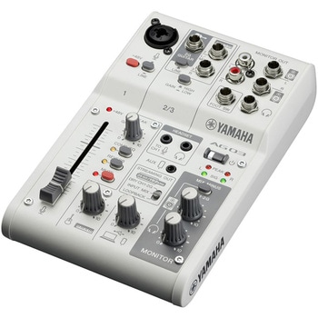 ミキシングコンソール AG03MK2 ホワイト YAMAHA(ヤマハ)