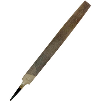 280032 鉄工ヤスリ 半丸 荒目 柄なし 200mm WIZ'A 鉄材等の金属