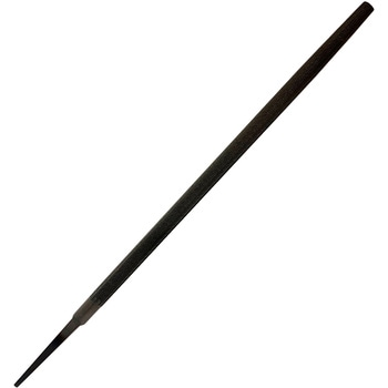 鉄工ヤスリ 丸中目 柄なし 250mm グリーンクロス