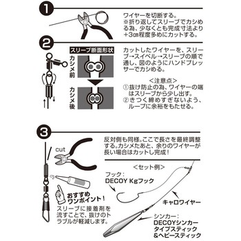 DIY-1 キャロワイヤーキット カツイチ