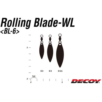 BL-6 ローリングブレード WL - カツイチ
