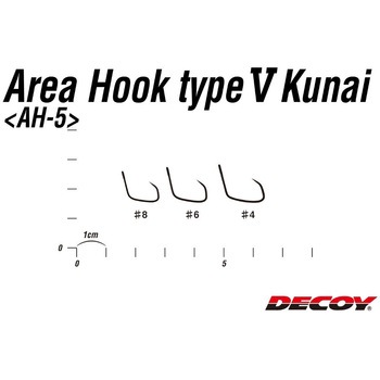 AH-5 エリアフック タイプV クナイ カツイチ